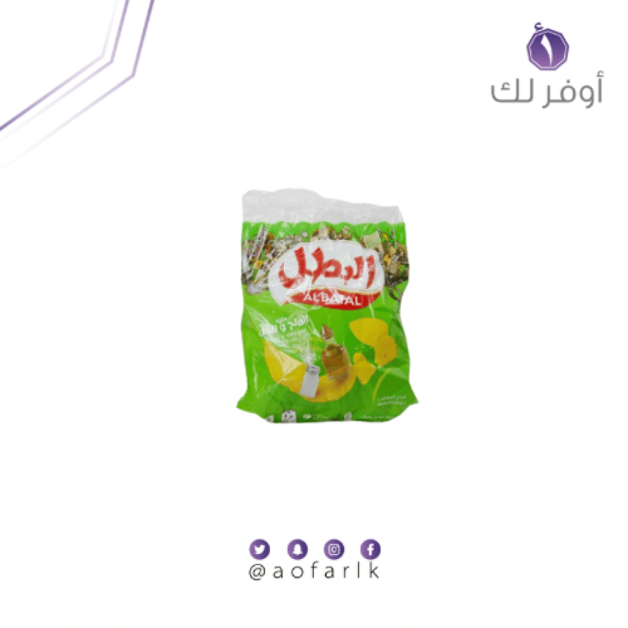 بطاطس البطل بالملح والخل