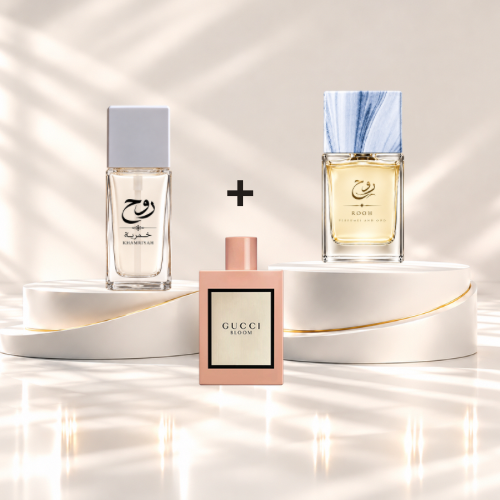 مجموعة عطر مستوحاه + لوشن جسم