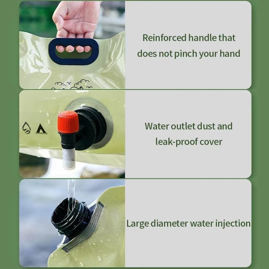 Travel water bag 8 liters