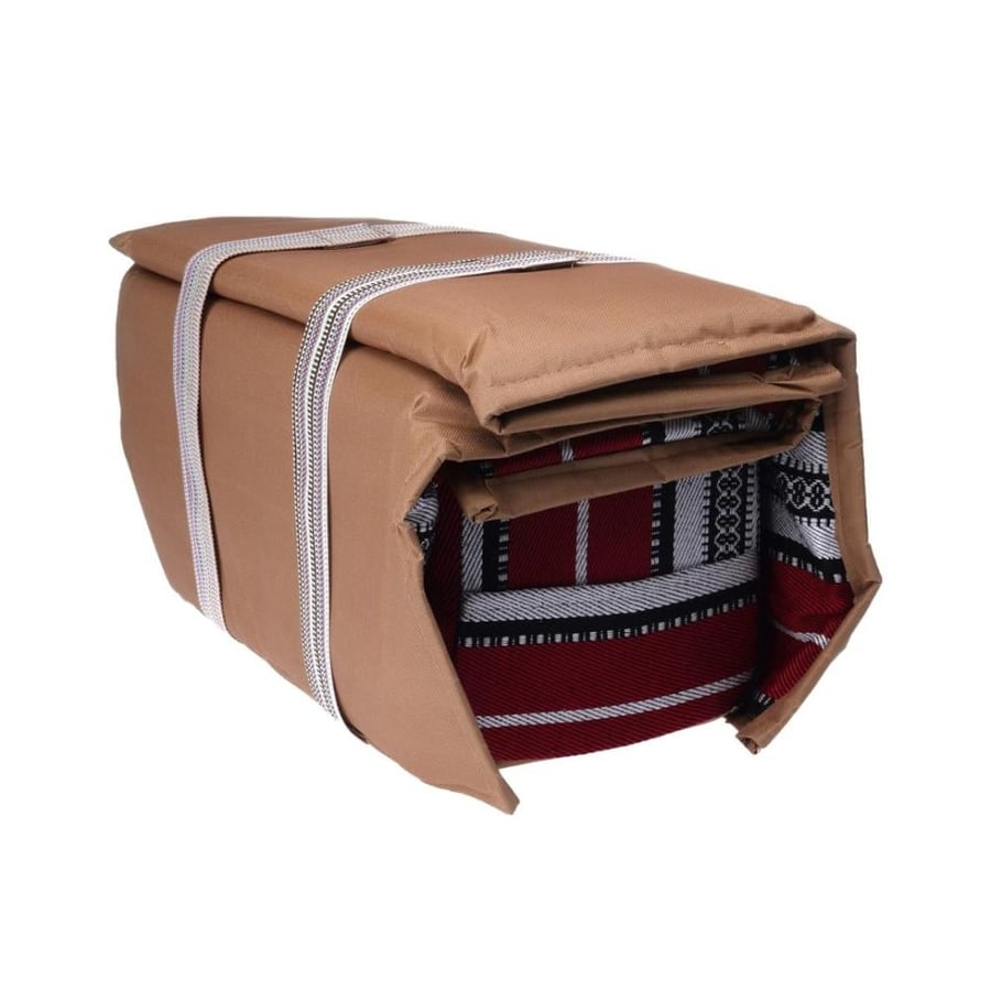 Floor mat with cushion