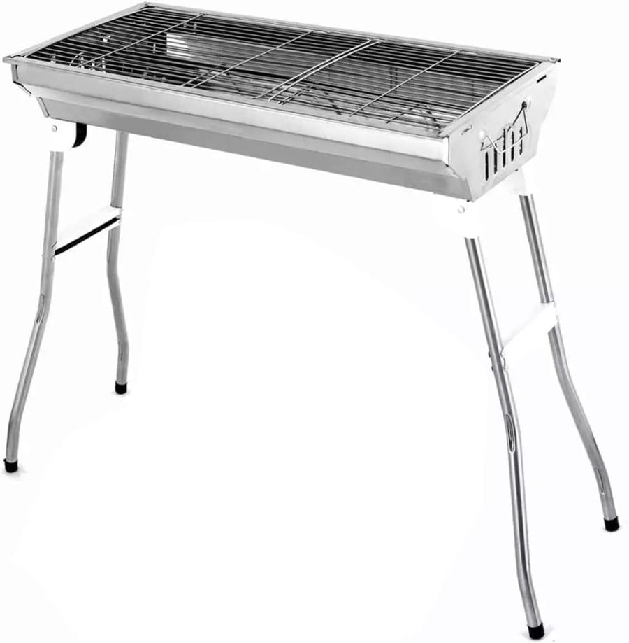 Portable charcoal grill 73x33 cm