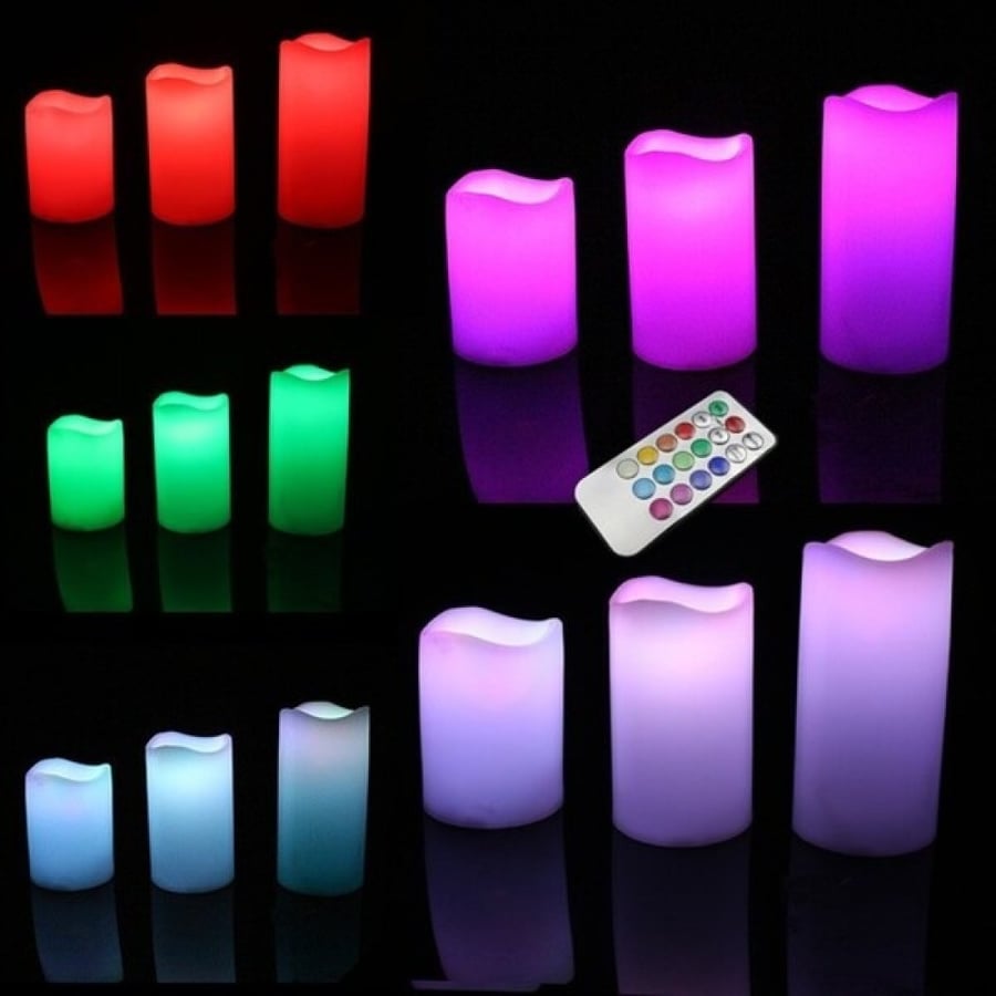 Safe candles - battery operated