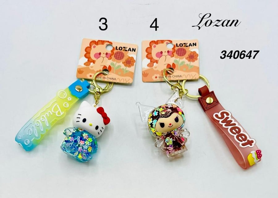 Hello Kitty and Koromi medals - Dazn 12 pieces