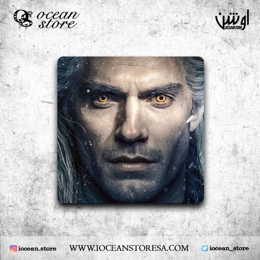 قاعدة للكوب - كوستر - the witcher - ذا ويتشر