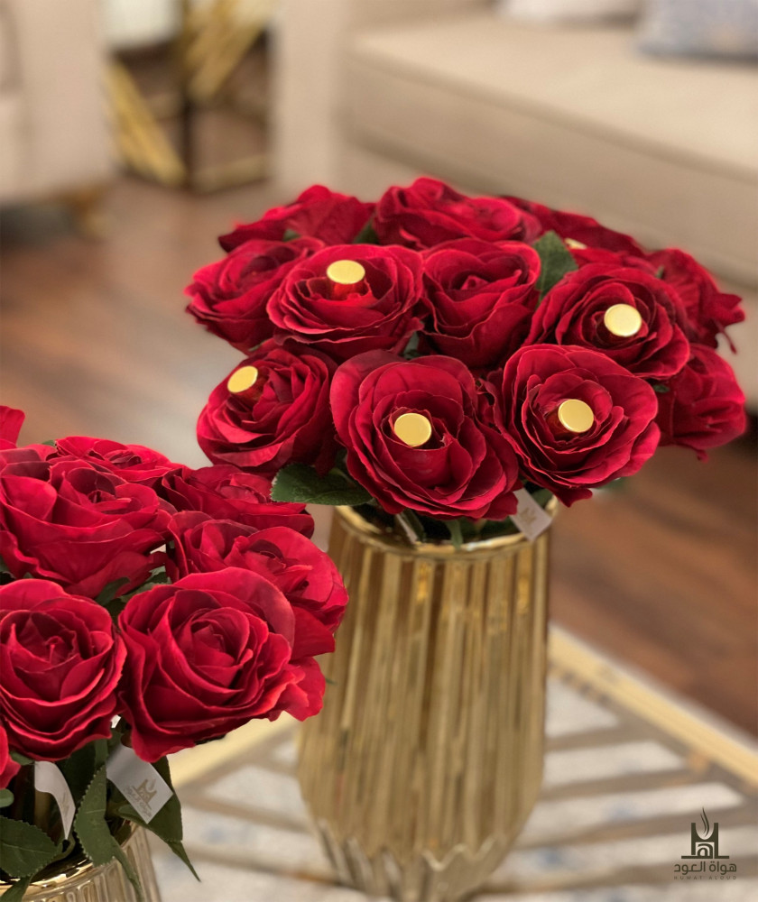 فازة ذهبية فاخرة - صغيرة