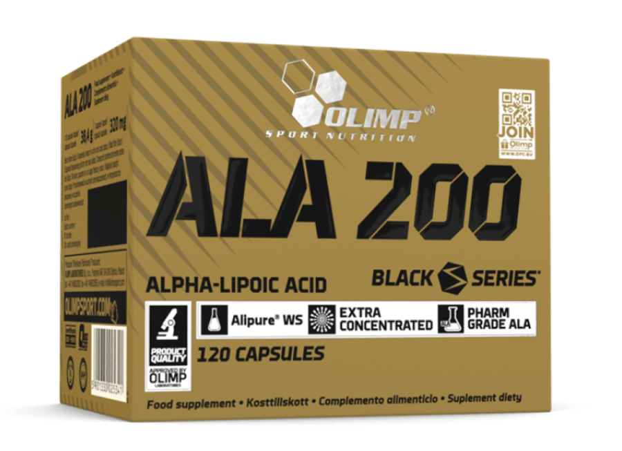 OLIMP ALA 200 كبسولات حمض ألفا ليبويك