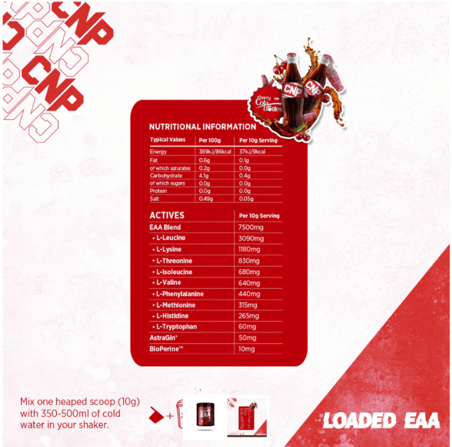 CNP Loaded EAA  الأحماض الأمينية الأساسية