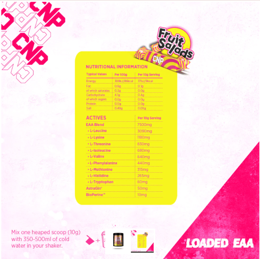 CNP Loaded EAA  الأحماض الأمينية الأساسية