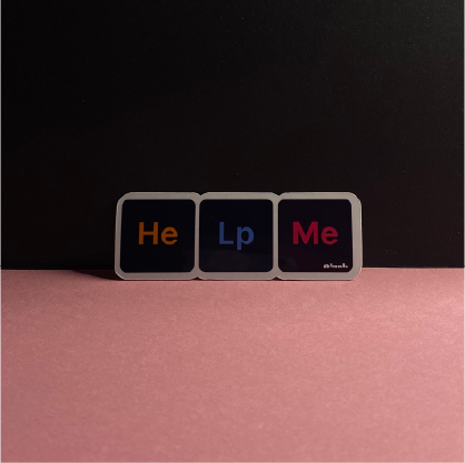 Help Me | Sticker