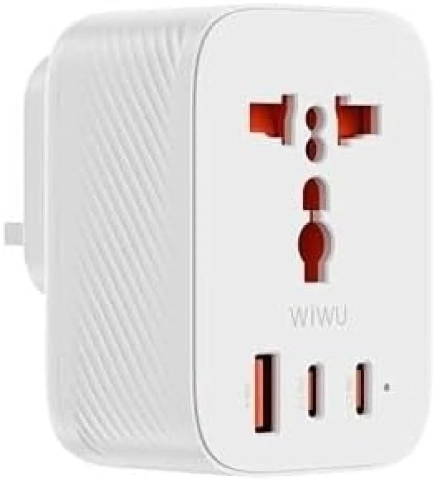 عرض 5*1 باور بنك + كيبل +حقيبة ظهر+سماعة كليب+شاحن 30 واط WIWU