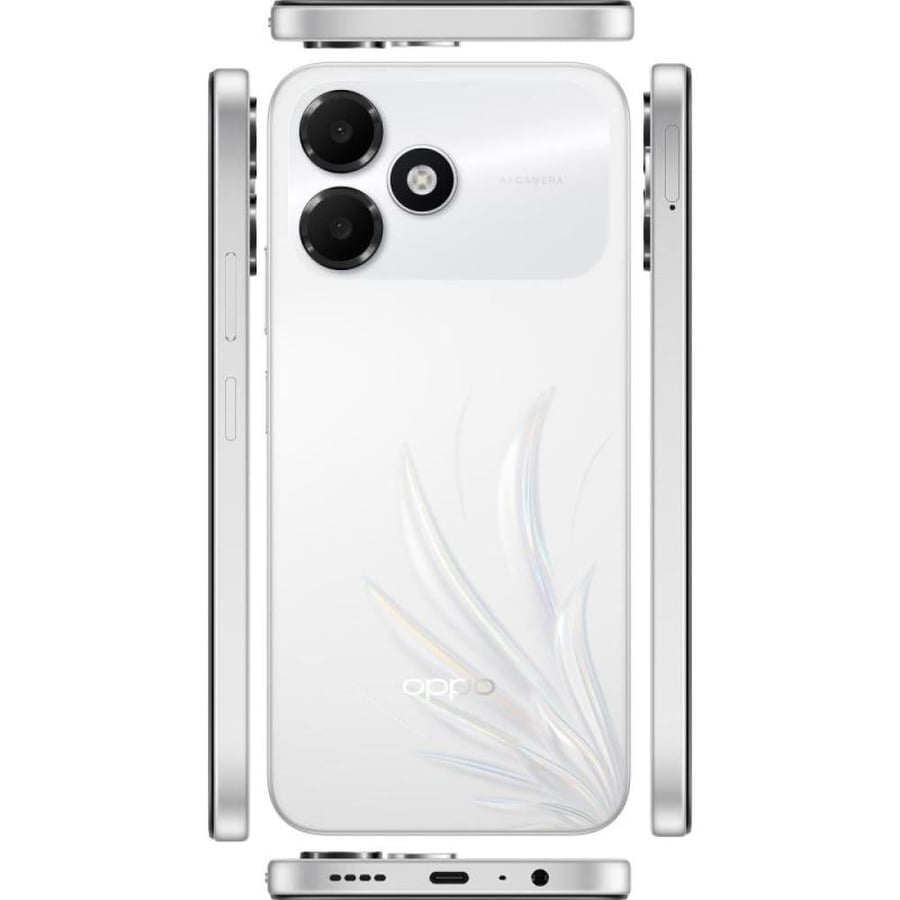 اوبو A6c ذاكرة داخلية 128 جيجابايت وذاكرة رام 4 جيجابايت يدعم تقنية 4G