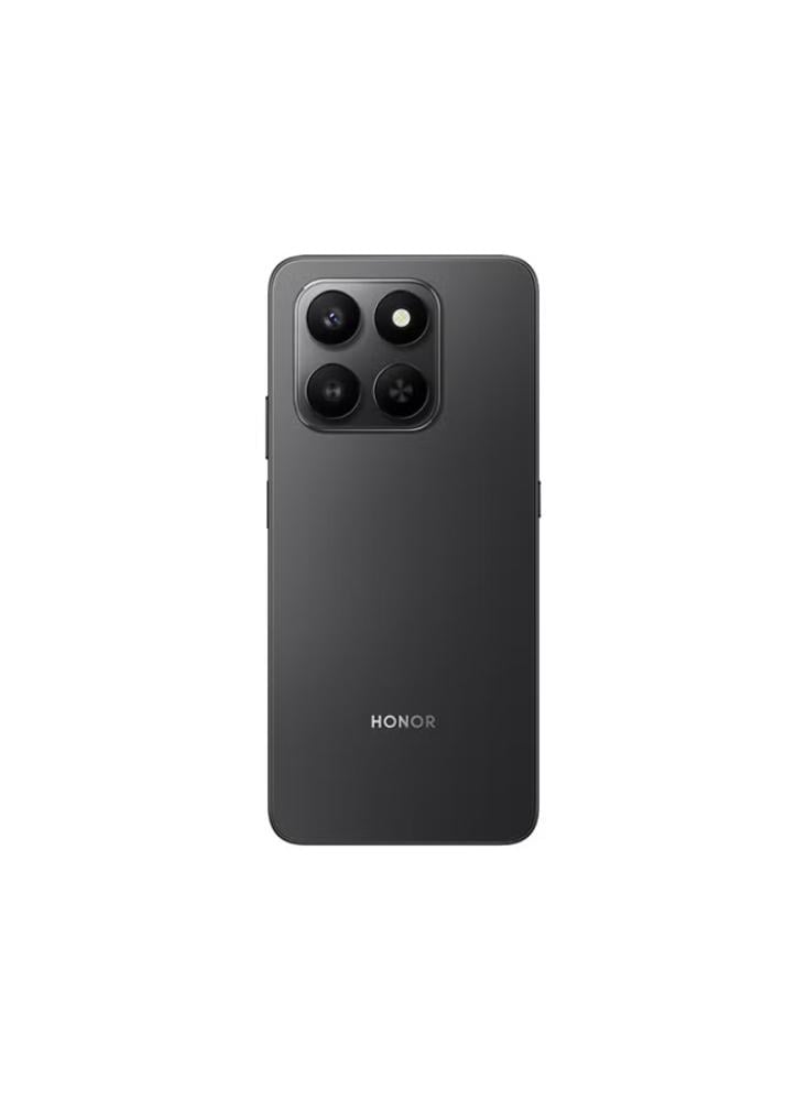 Honor X7d phone with 128GB internal storage and 6GB RAM, supports 5G technology.