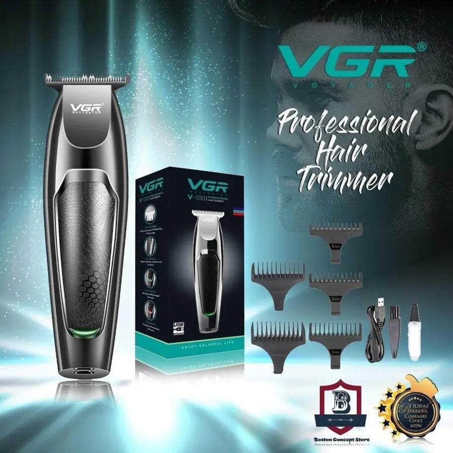 ماكينة حلاقة VGR - V-030 القابلة للشحن للرجال للشعر واللحية