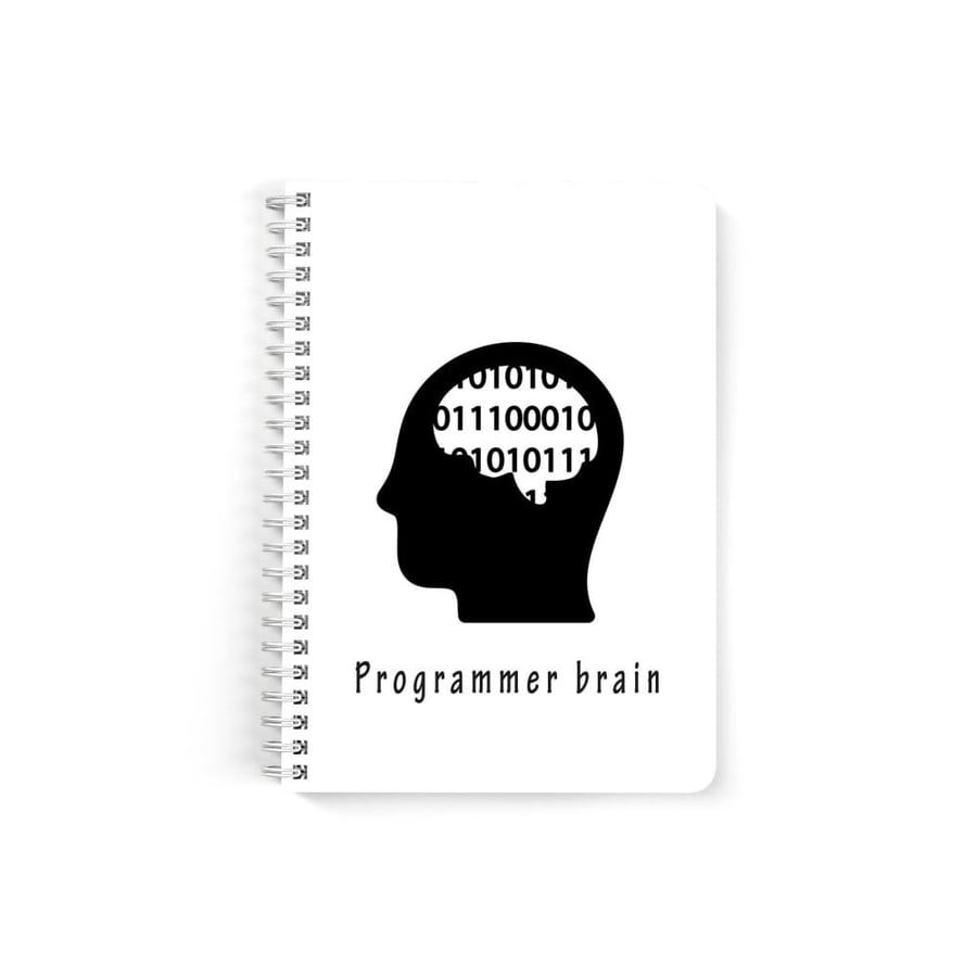 A5 notebook, lined paper, 60 sheets