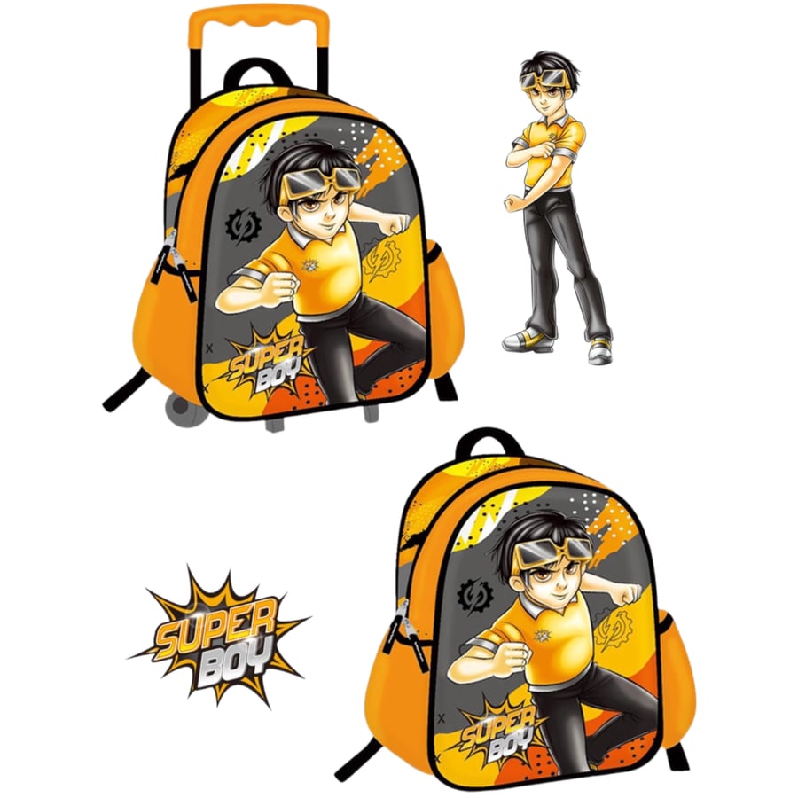12-inch backpack, SUPR BOY character
