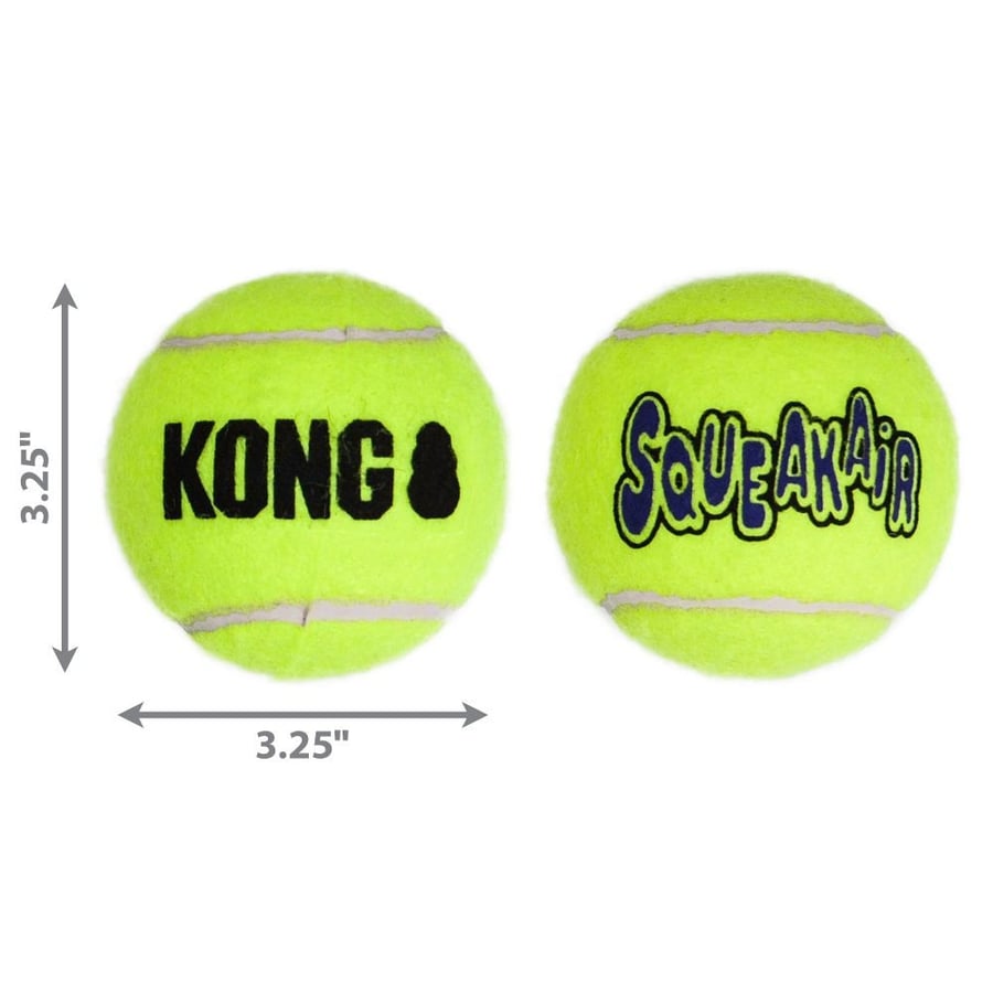 KONG Squeakair Tennis Balls - Large
