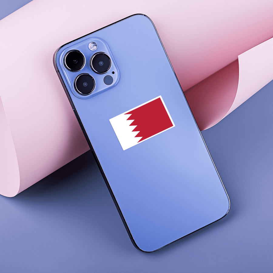 استكر جوال  علم البحرين