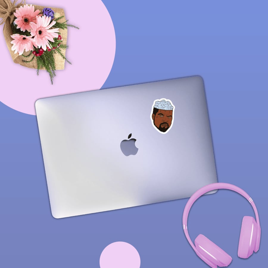 Laptop sticker
