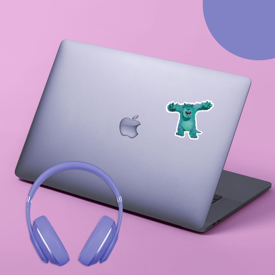 Laptop sticker (Shalabi - Al-Mo'arbeen Limited)
