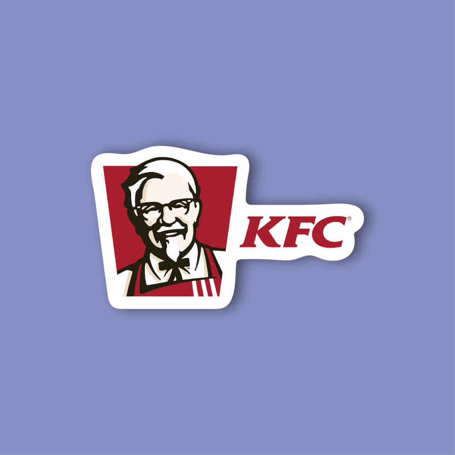 Mobile sticker (KFC logo)