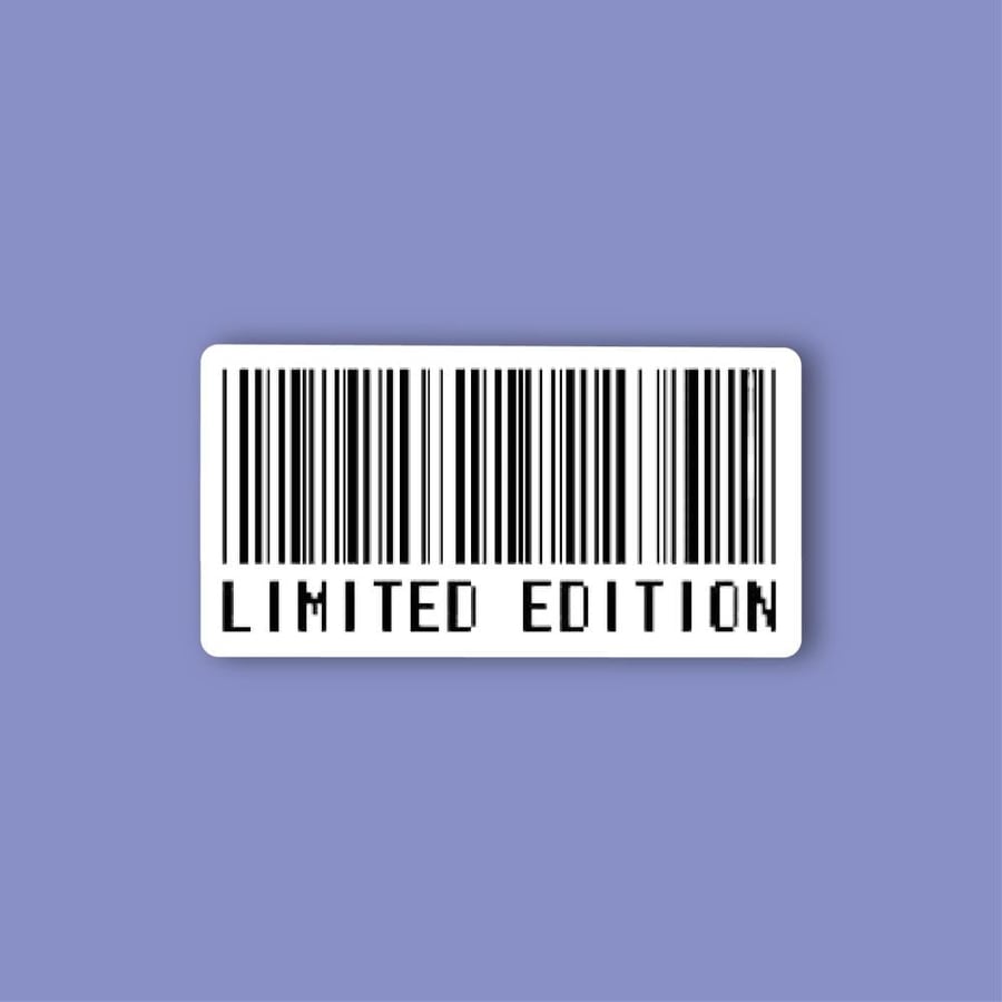 Mobile sticker limited edition