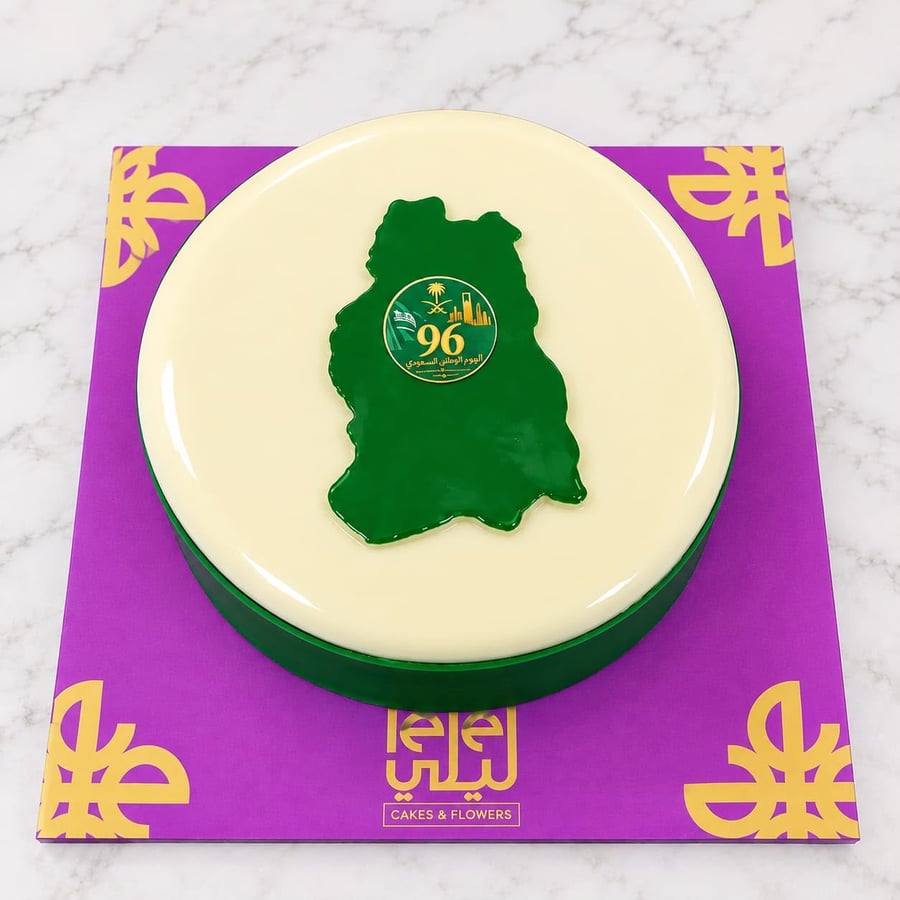 كيك اليوم الوطني 96