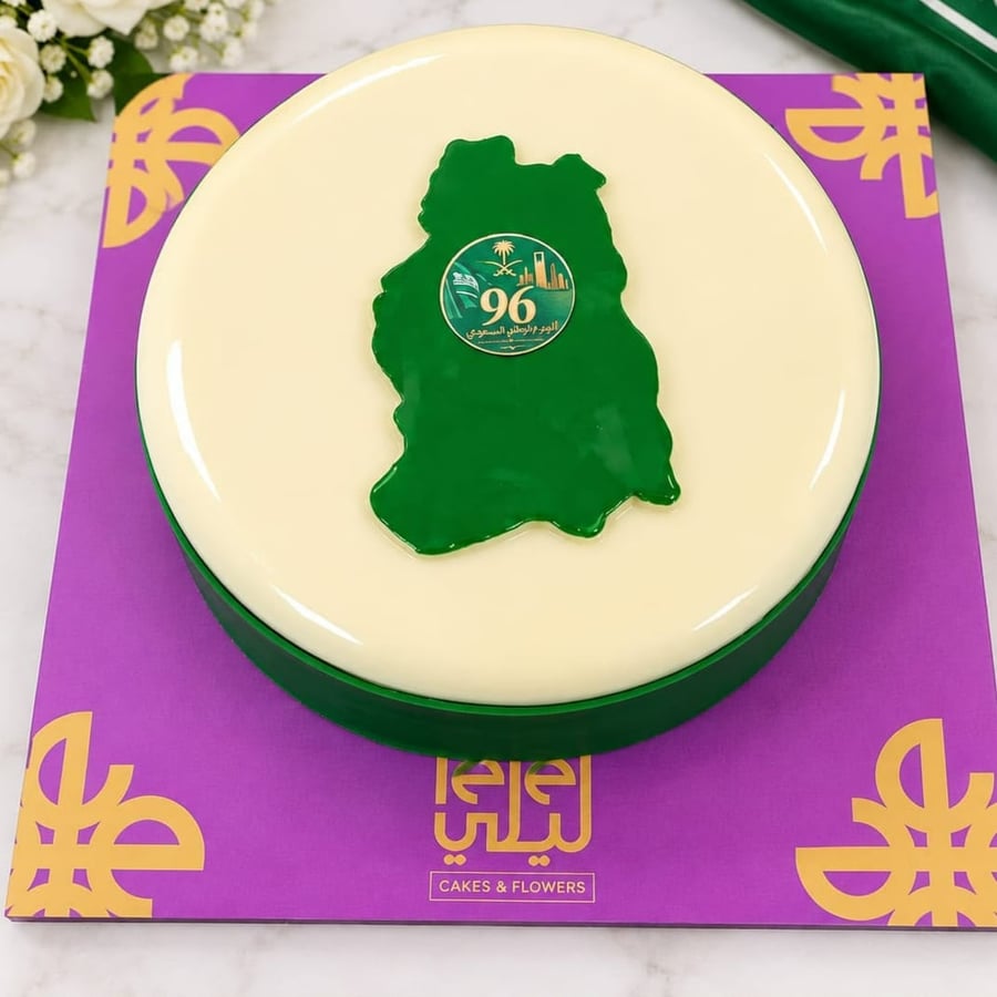 كيك اليوم الوطني 96