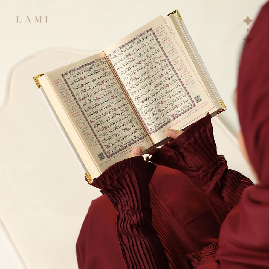 طقم شرشف صلاة الباليسية -دم الغزال