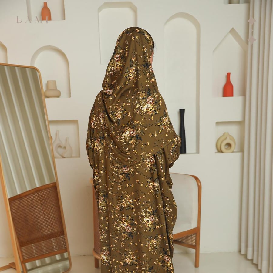 شرشف صلاة مشجر كموني