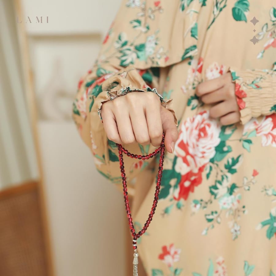 شرشف صلاة مشجر بيج