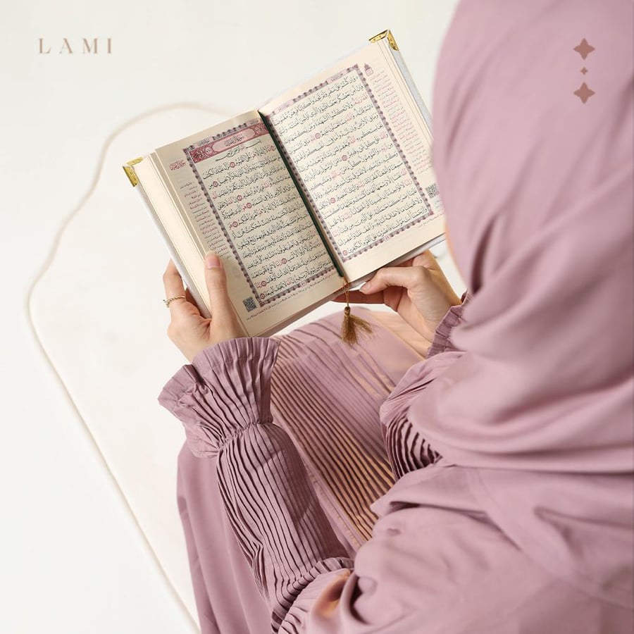 طقم شرشف صلاة الباليسية -موف
