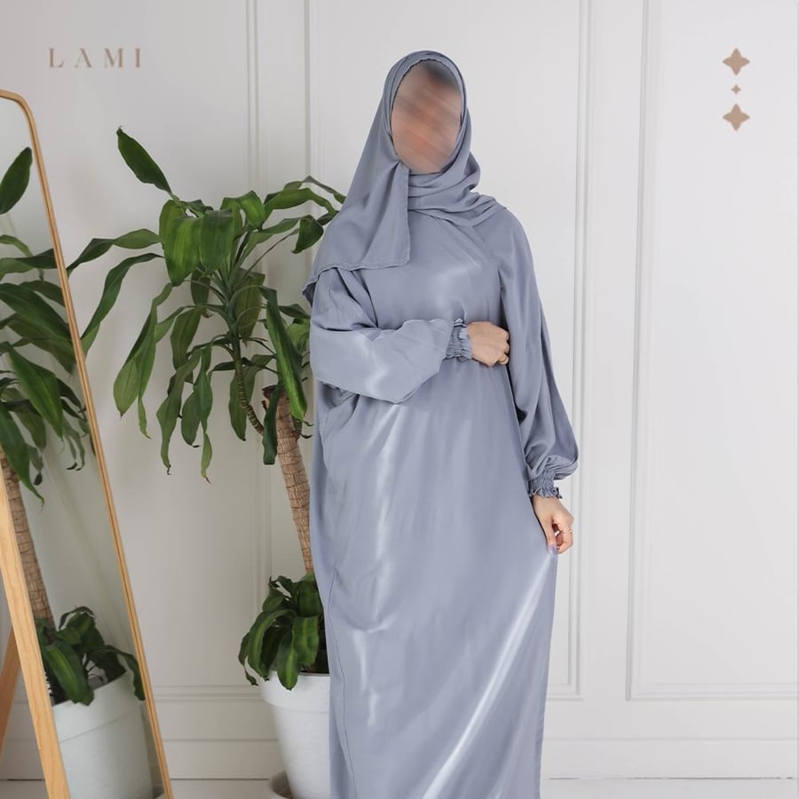 Dark gray pure cotton prayer sheet