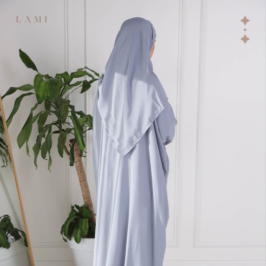 Dark gray pure cotton prayer sheet