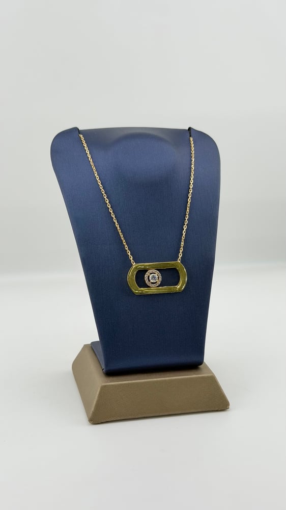 Gold necklace Italian design 18 karat