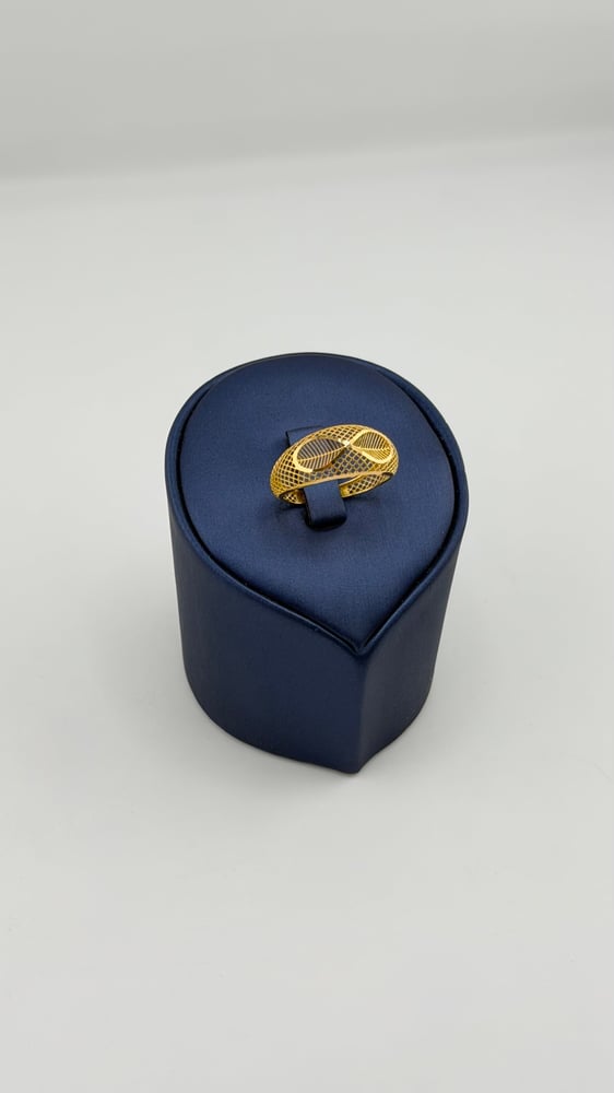 Gold ring Bahraini design 21 karat
