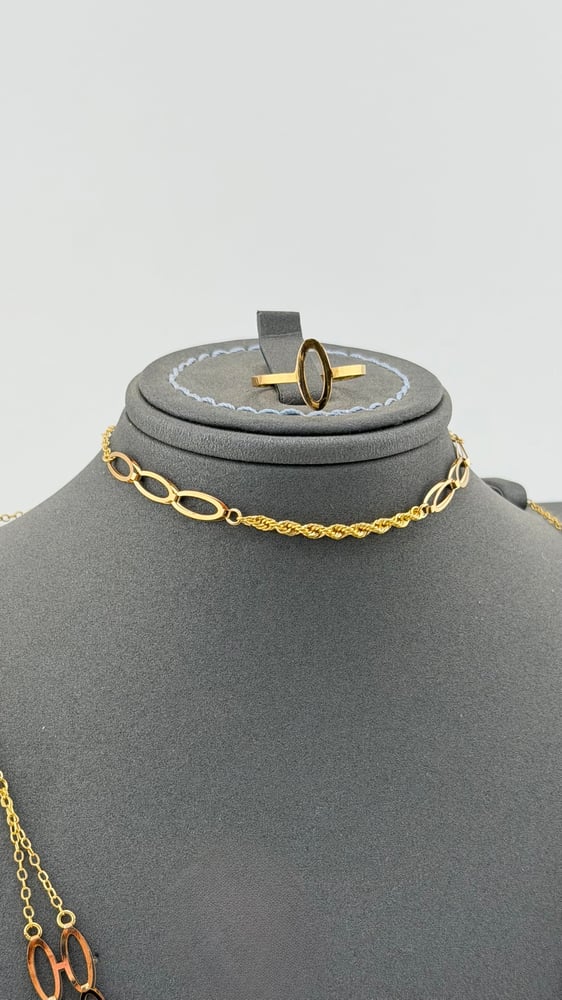 Gold set Bahraini design 21 karat