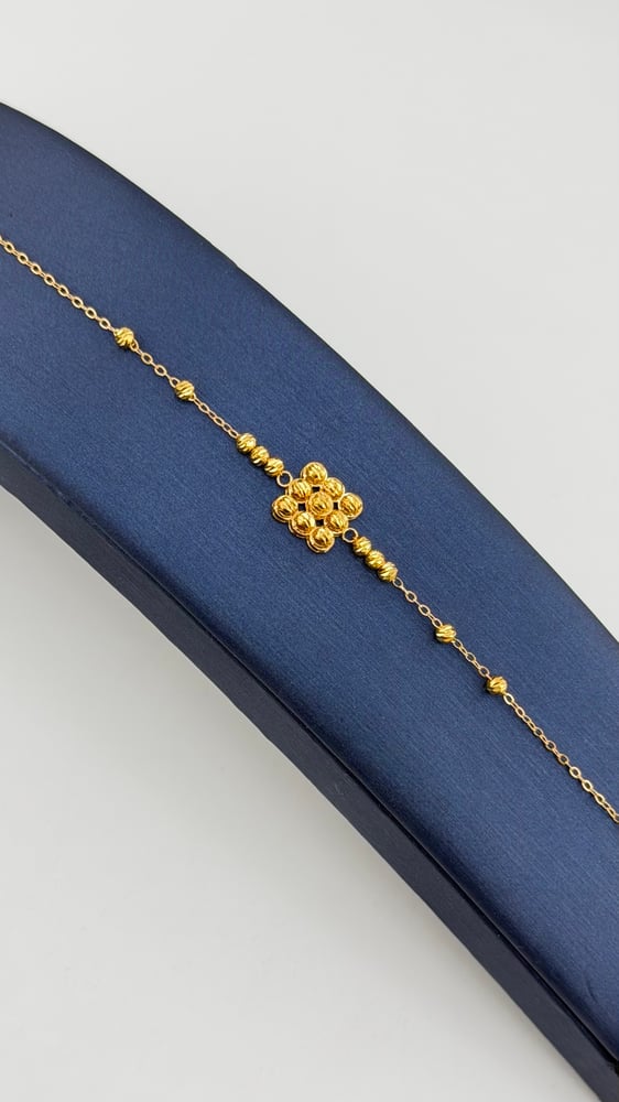 Gold bracelet design Durika 21 karat