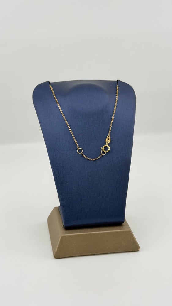 Gold necklace Italian design 18 karat