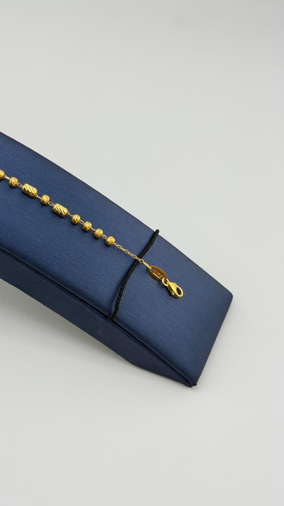 Gold bracelet Indian design