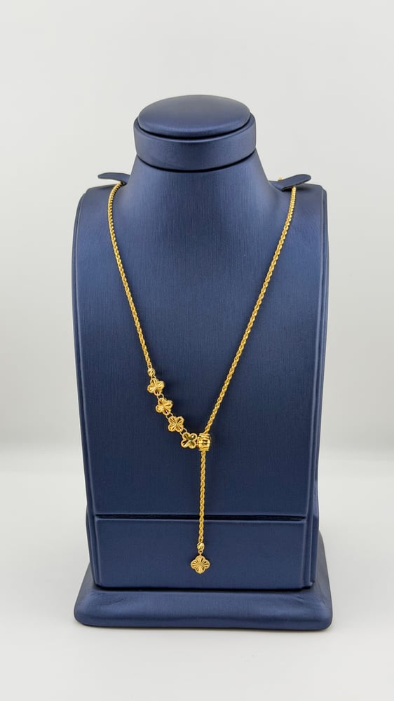 Gold necklace Bahraini design 21 karat