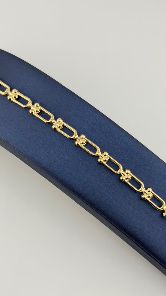 Italian design chain bracelet