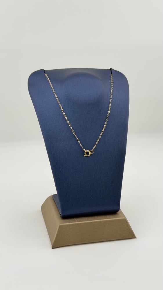Gold necklace Italian design 18 karat