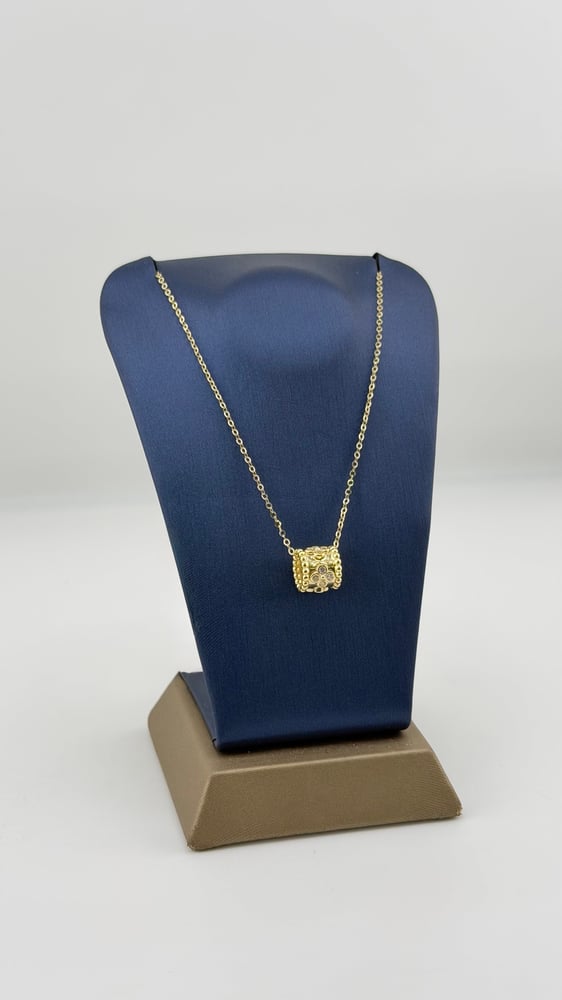 Gold necklace Italian design 18 karat