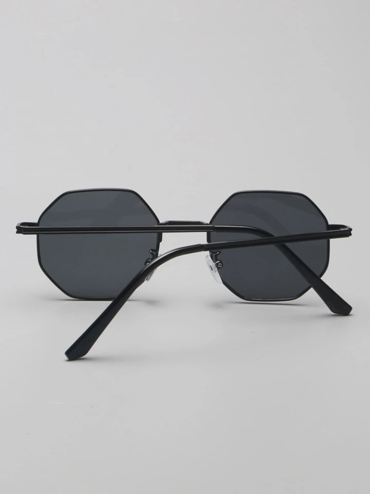Matte black glasses