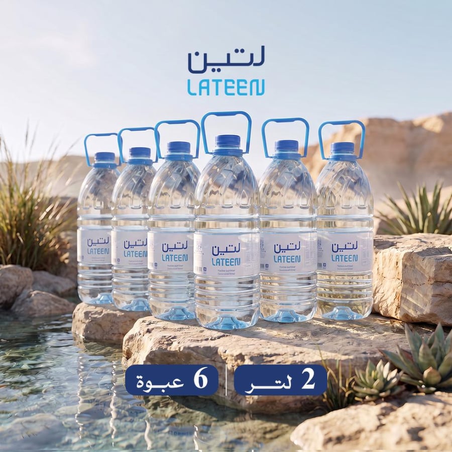 مياه لتين – شرنك 2 لتر / 6 عبوة