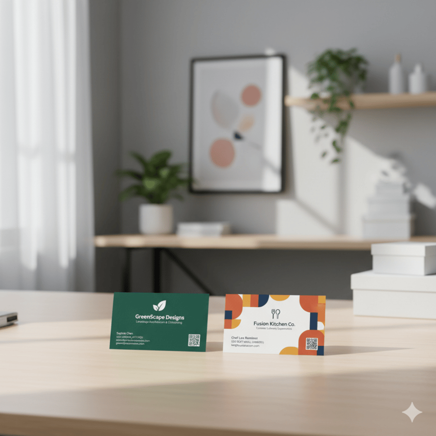 10 بطاقات أعمال - طباعة حسب الطلب - Metal Business Cards