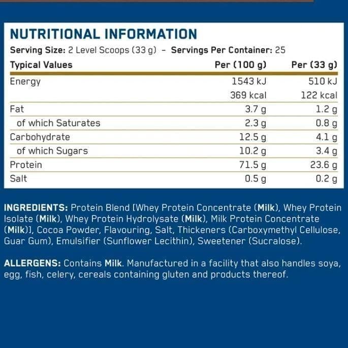 كريتيكال واي بروتين متطور بنكهة شوكولاتةوبندق | Applied Nutrition Critical Whey Advanced Protein -Choco Hazelnut 825g