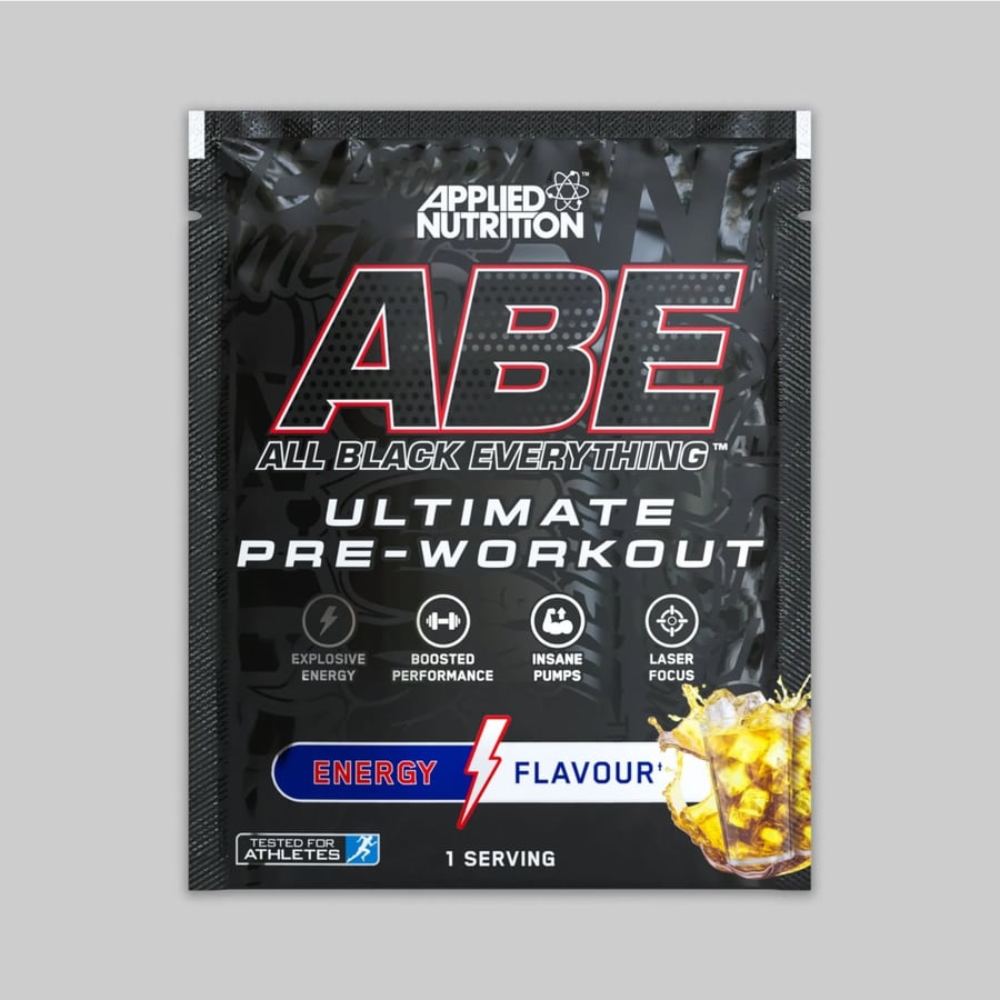 ألتيميت بري وركاوت- نكهة الريدبل ABE – Applied Nutrition (One Scoop