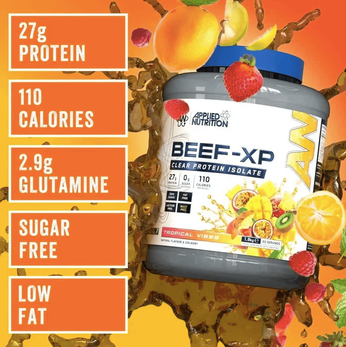 بروتين بيف XP بنكهة الفواكه الاستوائية – Applied Nutrition | Beef-XP Protein Tropical Fruits