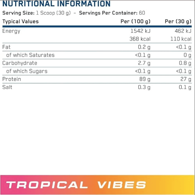 بروتين بيف XP بنكهة الفواكه الاستوائية – Applied Nutrition | Beef-XP Protein Tropical Fruits